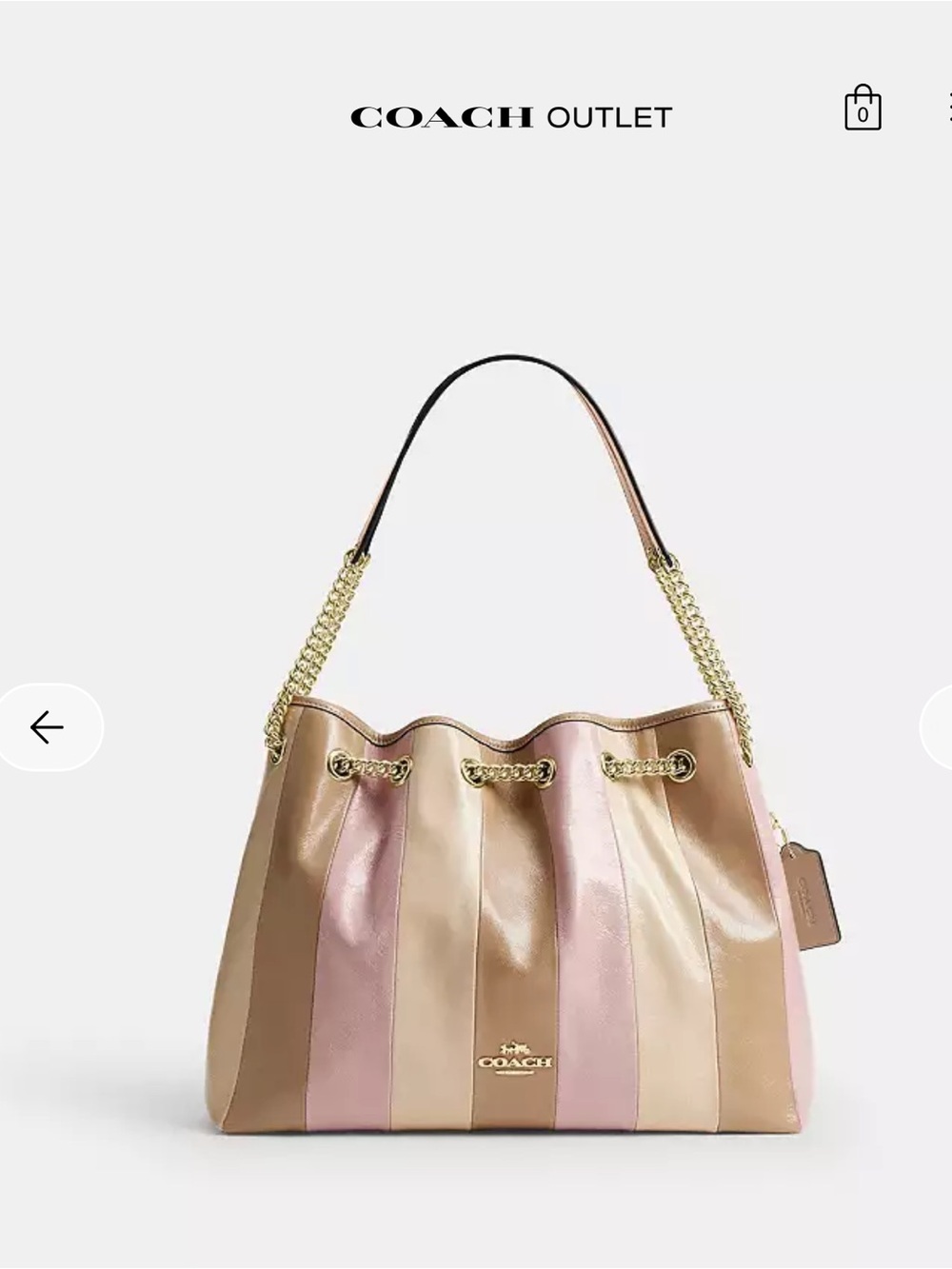 Coach Evelyn shoulder bag